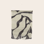 matisse leaf black and sand-white Wall Hanging Gallery Image 1