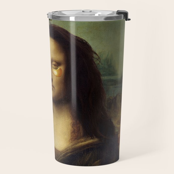 Drunk Lisa Travel Mug Gallery Image 2