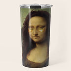 Drunk Lisa Travel Mug Gallery Image 1