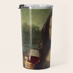 Drunk Lisa Travel Mug Gallery Image 3