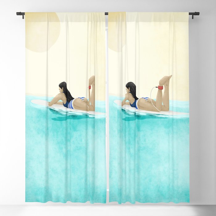 Wait for your perfect wave C Window Curtain Gallery Image 5