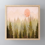 Hill Morning Mini Art Print Gallery Image 1