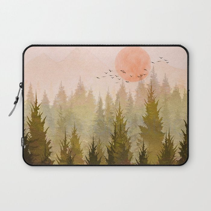Hill Morning Laptop Sleeve Gallery Image 1