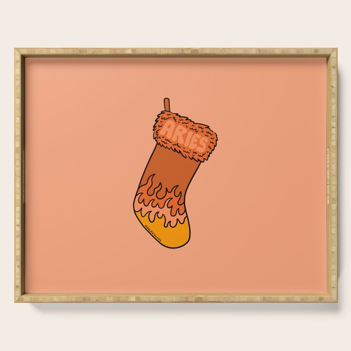 Aries Stocking Serving Tray Gallery Image 1