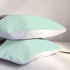 Bubble Gum Black Pug in Green Pillow Sham Gallery Image 3