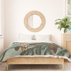 Horned Owl in the Pines Duvet Cover Gallery Image 3
