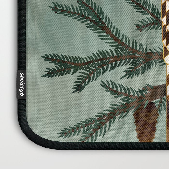 Horned Owl in the Pines Laptop Sleeve Gallery Image 3