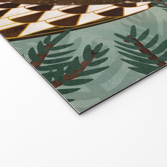 Horned Owl in the Pines Welcome Mat Gallery Image 2