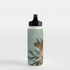 Horned Owl in the Pines Water Bottle Gallery Image 3