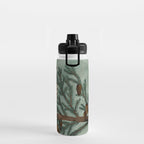 Horned Owl in the Pines Water Bottle Gallery Image 2