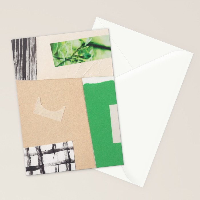 One Color Collection / Chateau Green Stationery Card Gallery Image 2