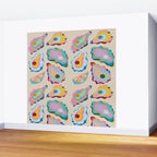 Abstract Oysters and Lemon  Wall Mural Gallery Image 2