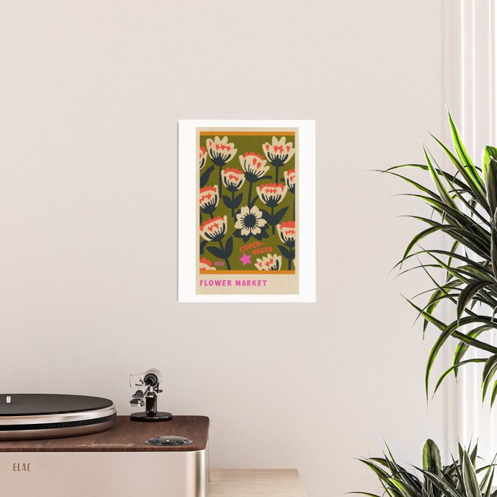 FLOWER MARKET COPENHAGEN Poster Gallery Image 2