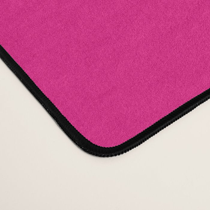 Neon Hot Pink Desk Mat Gallery Image 4