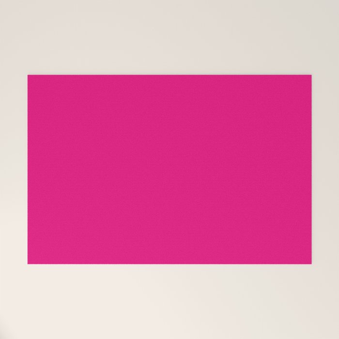 Neon Hot Pink Welcome Mat Gallery Image 1