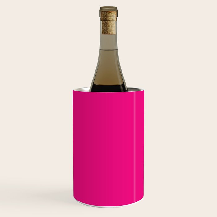 Neon Hot Pink Wine Chiller Gallery Image 1
