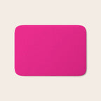 Neon Hot Pink Bath Mat Gallery Image 1
