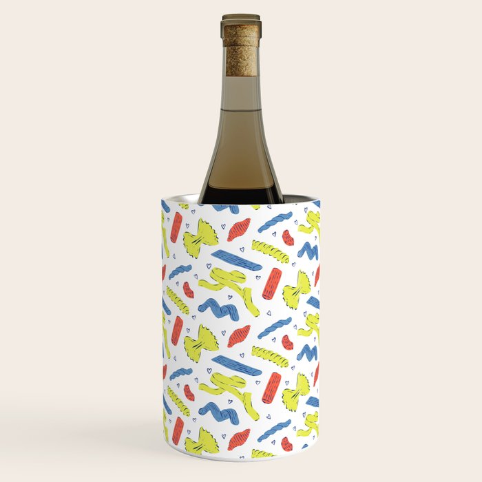 Pasta in Primary Colors  Wine Chiller Gallery Image 1