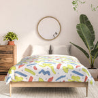 Pasta in Primary Colors  Comforter Gallery Image 3