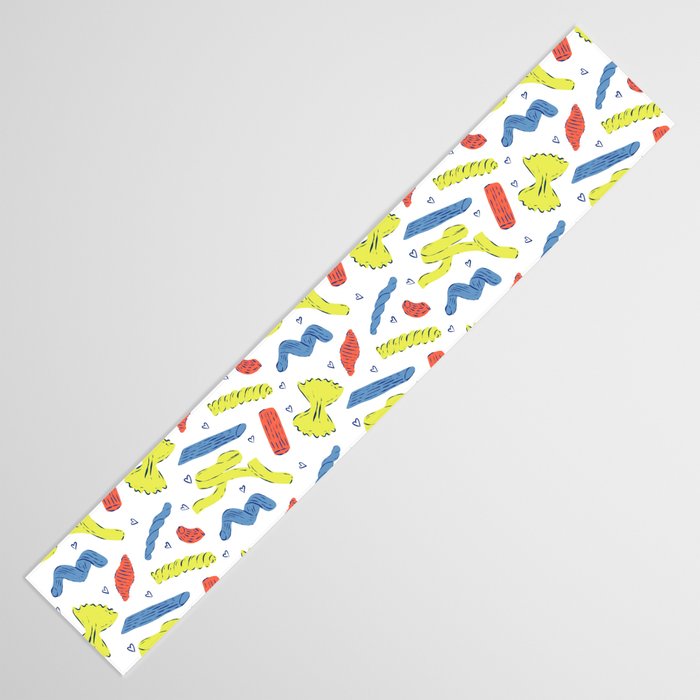 Pasta in Primary Colors  Table Runner Gallery Image 3