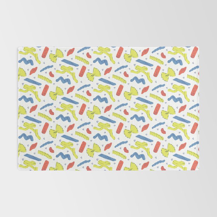 Pasta in Primary Colors  Rug Gallery Image 2