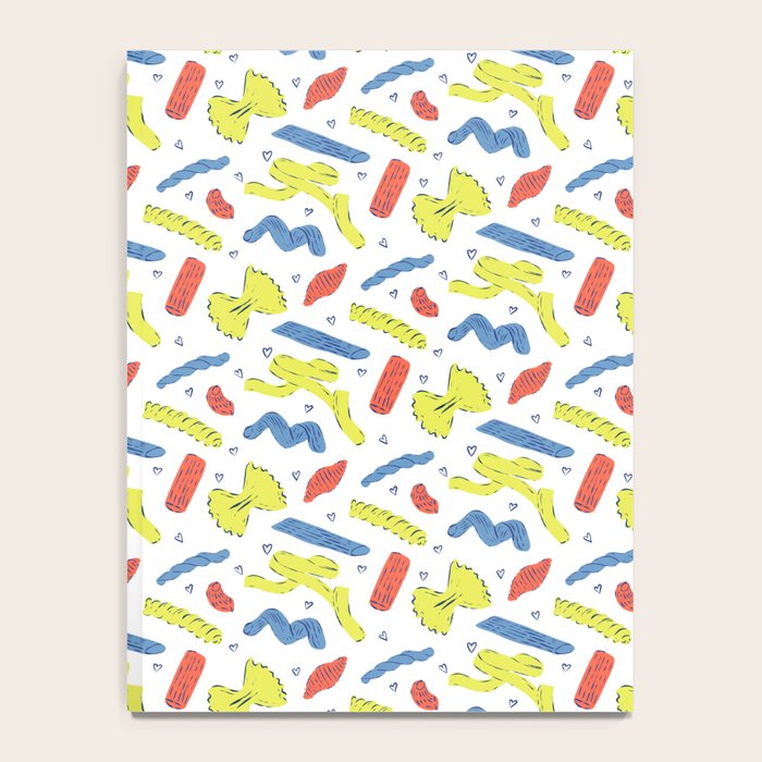 Pasta in Primary Colors  Notebook Gallery Image 4