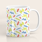Pasta in Primary Colors  Coffee Mug Gallery Image 1