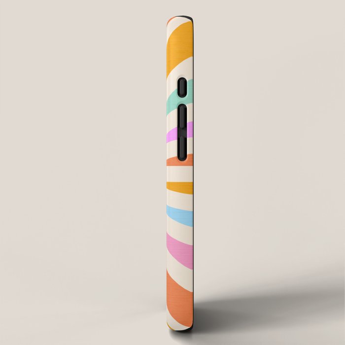 Good Vibes Only - Retro colourful Sunburst  iPhone Case Gallery Image 2