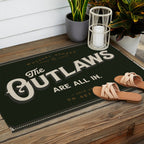 The Outlaws Are All In: Ante Up Or Get Out! Outdoor Rug Gallery Image 2