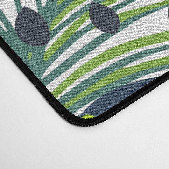 Colorful Jungle Cheetah Print Desk Mat Gallery Image 4