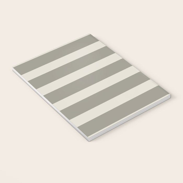Neutral Maxi Stripes Notebook Gallery Image 3