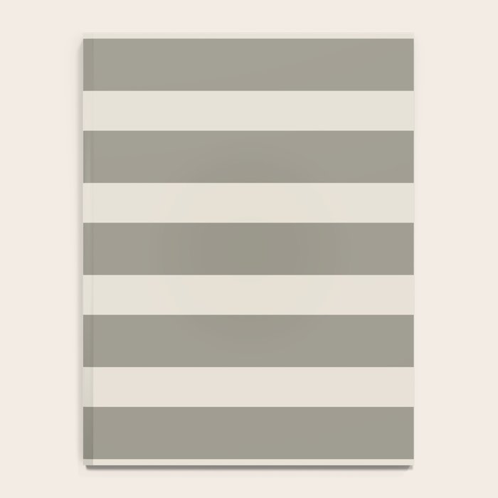 Neutral Maxi Stripes Notebook Gallery Image 4