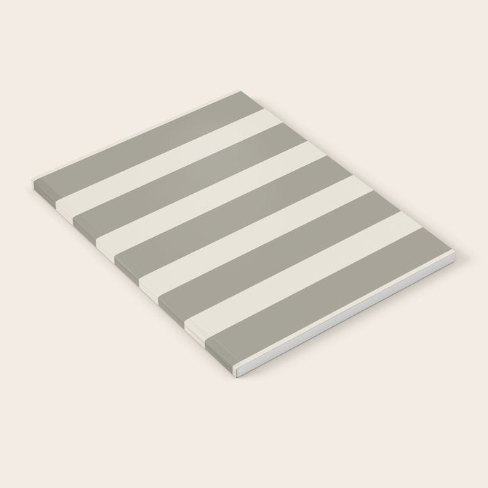 Neutral Maxi Stripes Notebook Gallery Image 2