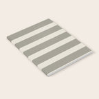 Neutral Maxi Stripes Notebook Gallery Image 2
