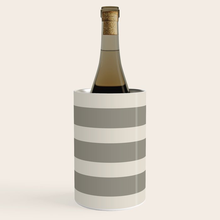 Neutral Maxi Stripes Wine Chiller Gallery Image 2