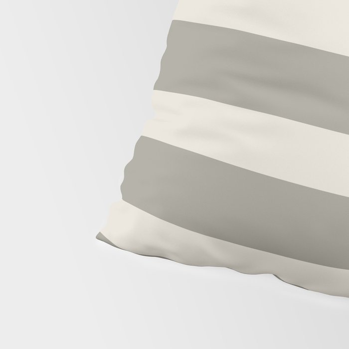 Neutral Maxi Stripes Pillow Sham Gallery Image 4