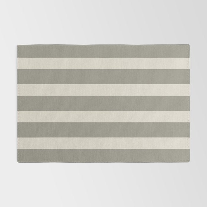 Neutral Maxi Stripes Rug Gallery Image 2
