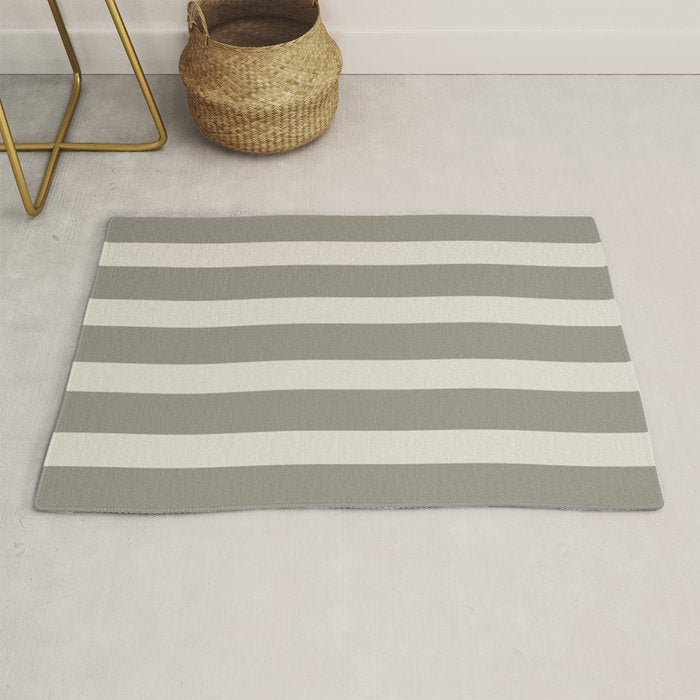 Neutral Maxi Stripes Rug Gallery Image 1