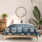 Chinese Tea {Blue Willow Dark} Comforter Gallery Image 3