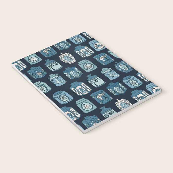 Chinese Tea {Blue Willow Dark} Notebook Gallery Image 3
