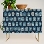 Chinese Tea {Blue Willow Dark} Credenza Gallery Image 1