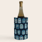 Chinese Tea {Blue Willow Dark} Wine Chiller Gallery Image 1