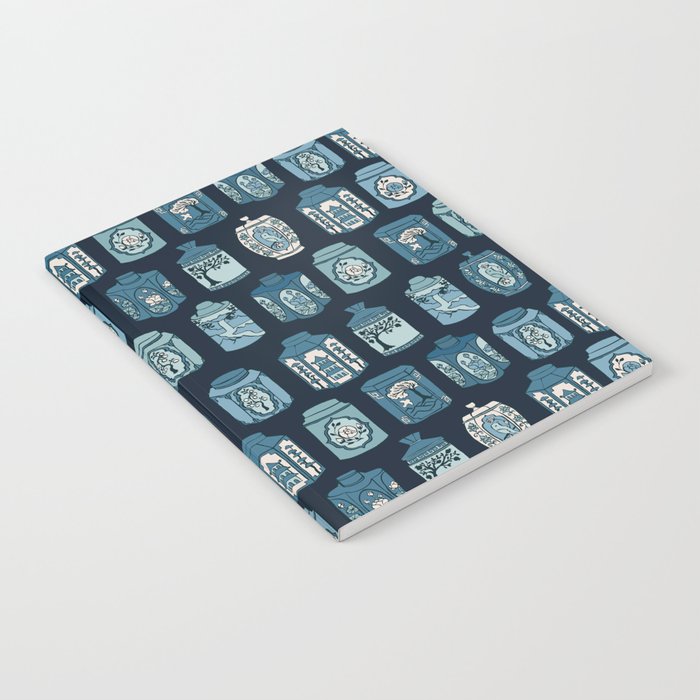 Chinese Tea {Blue Willow Dark} Notebook Gallery Image 1