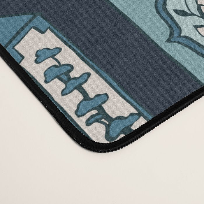 Chinese Tea {Blue Willow Dark} Desk Mat Gallery Image 4