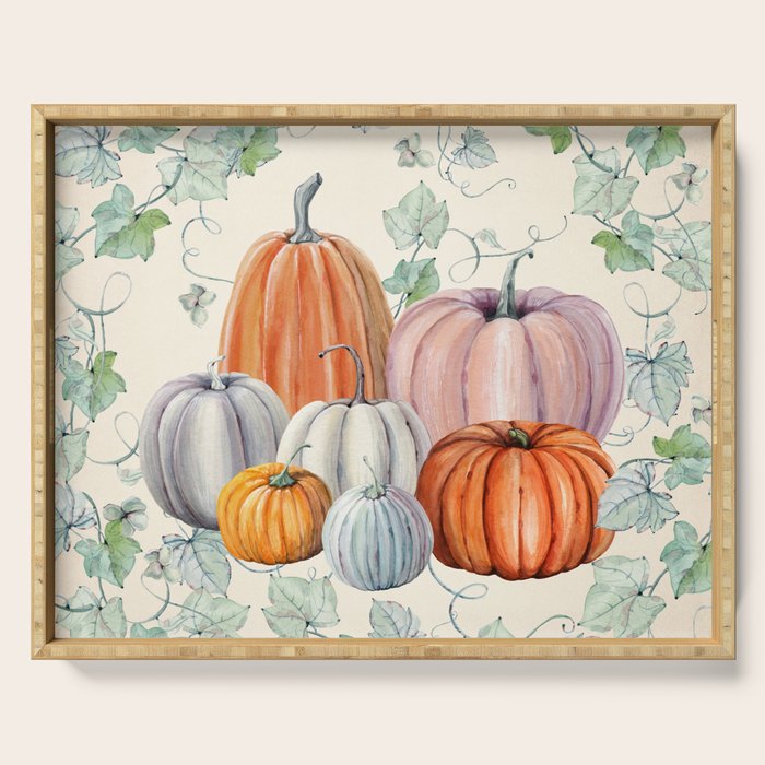 Pumpkin Patch Serving Tray Gallery Image 1