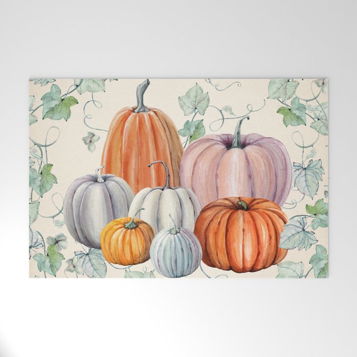 Pumpkin Patch Welcome Mat Gallery Image 1