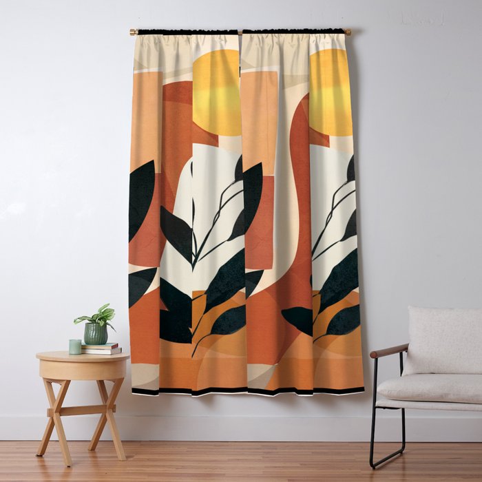 Sunrise Garden 15 Window Curtain Gallery Image 1