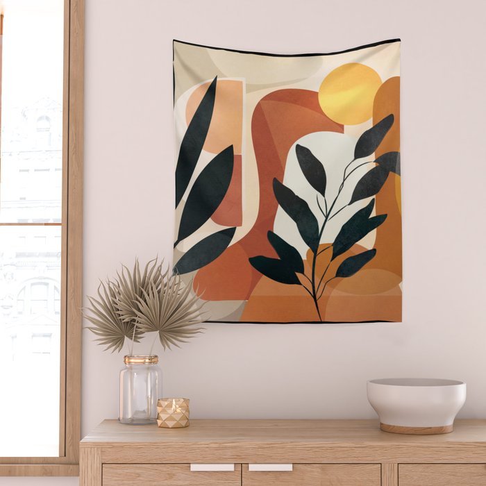 Sunrise Garden 15 Wall Tapestry Gallery Image 2