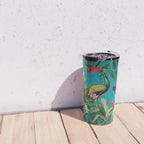 Vintage Tropical Peacock Bird Rainforest Jungle  Travel Mug Gallery Image 4