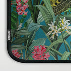 Vintage Tropical Peacock Bird Rainforest Jungle  Laptop Sleeve Gallery Image 3